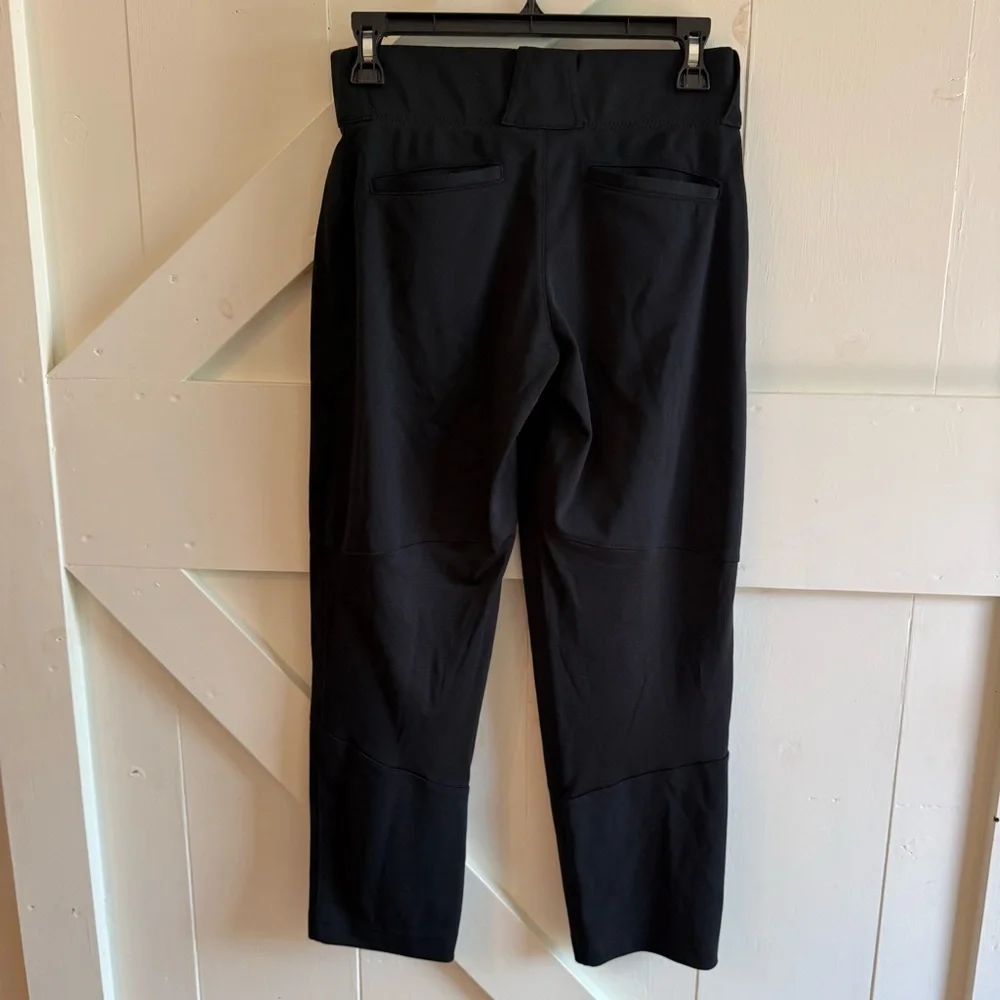 Nike Youth Large Black Baseball Pants‎ – Athletic Fit, Classic Swoosh Two Button